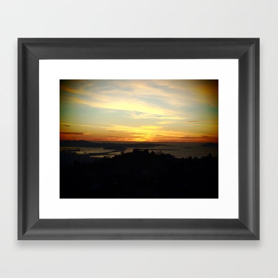 San Francisco, California Framed Art Print