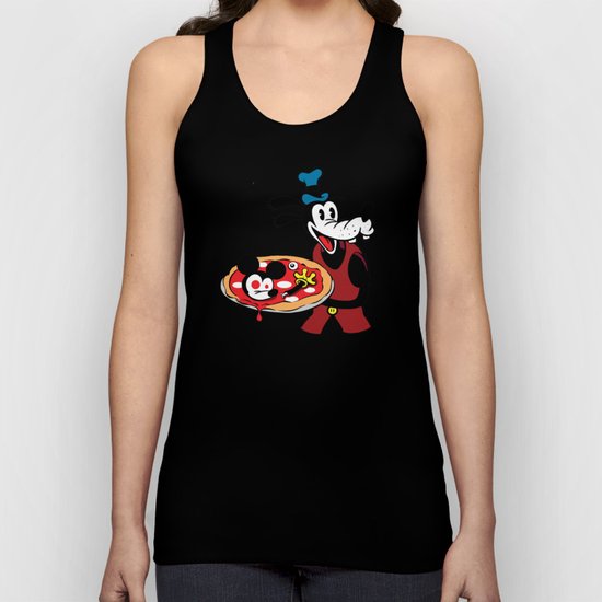 MICKEY'S PIZZA Unisex Tank Top