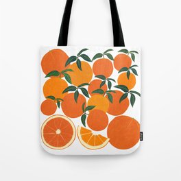 Orange Harvest - White Tote Bag