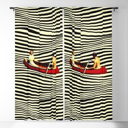 Illusionary Boat Ride Blackout Curtain