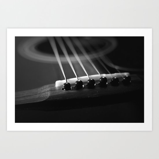 Strings Art Print
