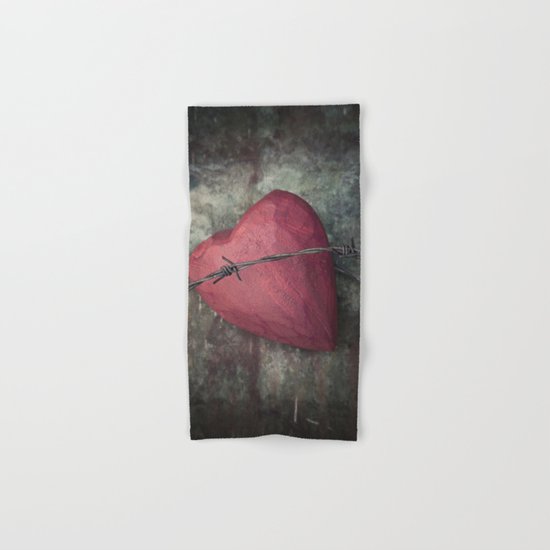 Trapped Heart III Hand & Bath Towel