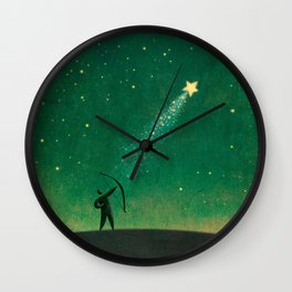 Star Archer Wall Clock