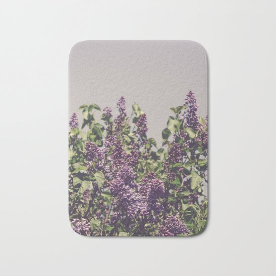 Wild Lilacs Bath Mat