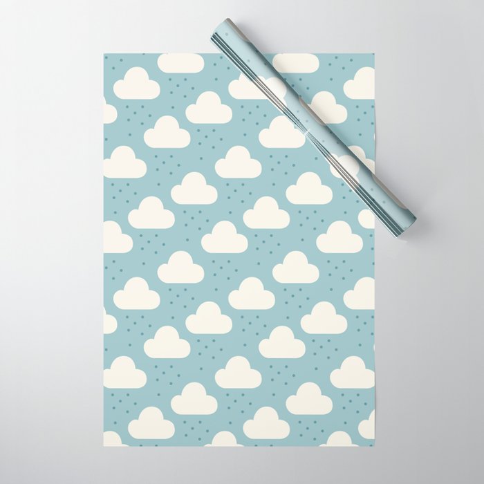 floppy clouds Wrapping Paper