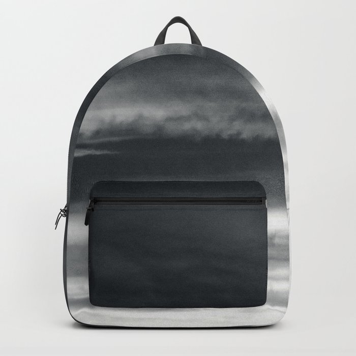 BLACK & WHITE TOUCHING #2 #abstract #decor #art #society6 Backpack