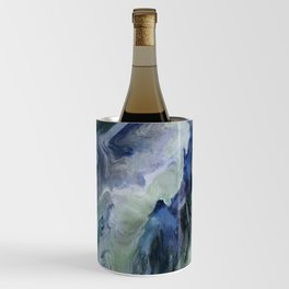Magnolia Marble - Blue and Green Wine Chiller