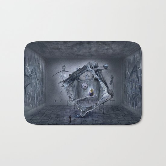 Zeitgespenst Bath Mat