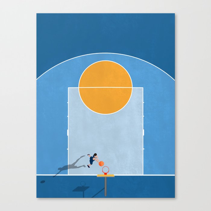 Shoot Hoops  Canvas Print