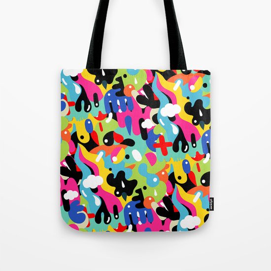 Color blobs Tote Bag