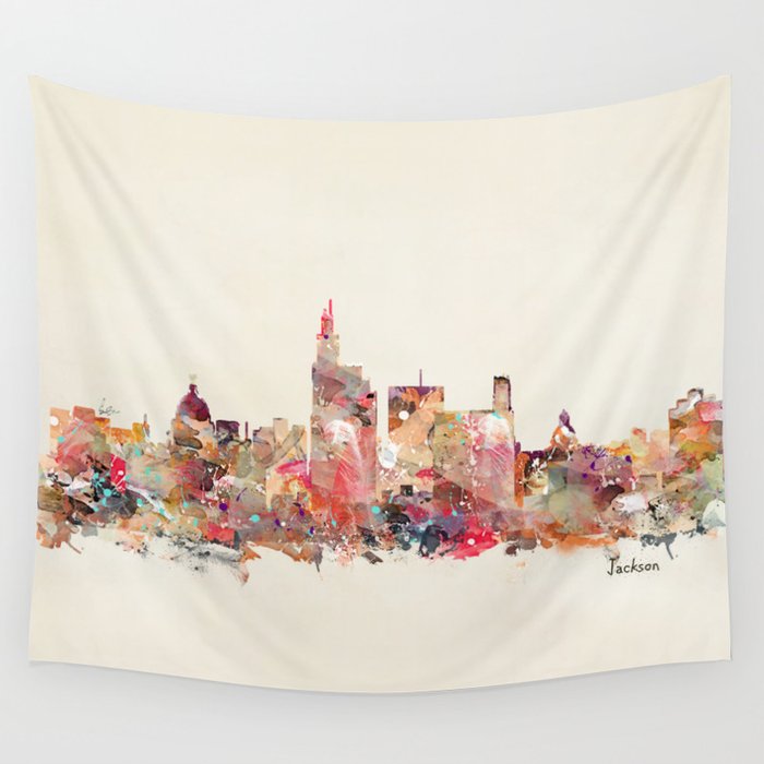 jackson mississippi Wall Tapestry