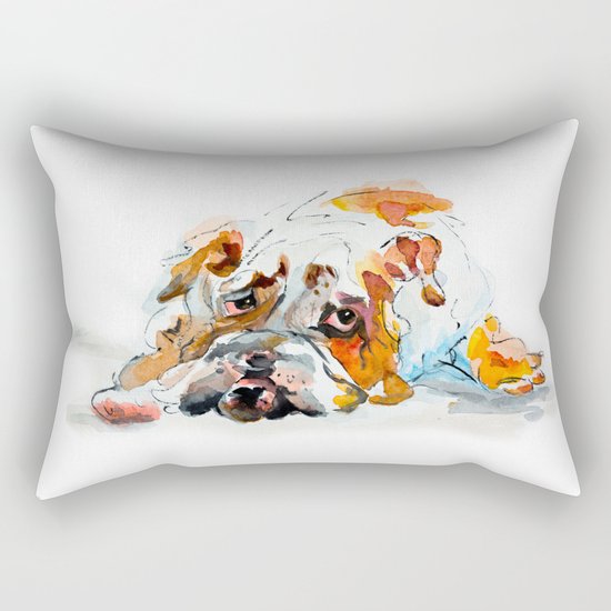 Swiss Bob Rectangular Pillow