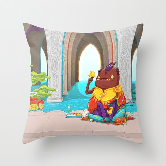 Enlightenment Throw Pillow