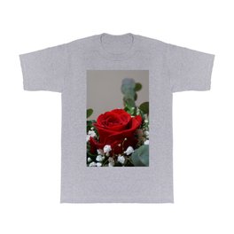 Beautiful Red Rose for My Love T Shirt