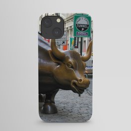 Wall Street Bull iPhone Case