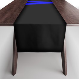 LETTER y (BLUE-BLACK) Table Runner
