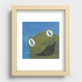 Hello Recessed Framed Print
