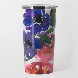 soft flowers N.o 6 Travel Mug