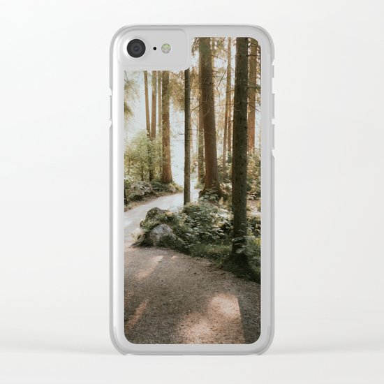 Lost in the Forest - Landscape Photography Clear iPhone Case