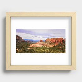 Cow Pie Loop Recessed Framed Print