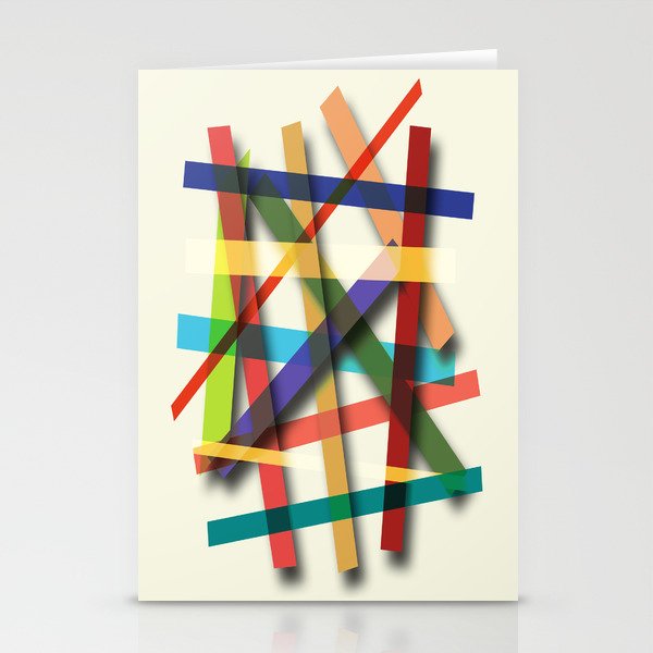 Abstract #436 Stationery Cards