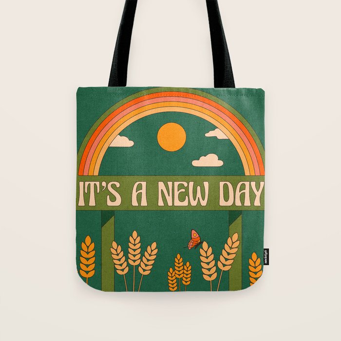 New Day Tote Bag By Circa 78 Designs Society6