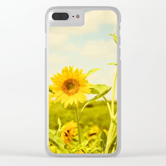 Yellow Clear iPhone Case