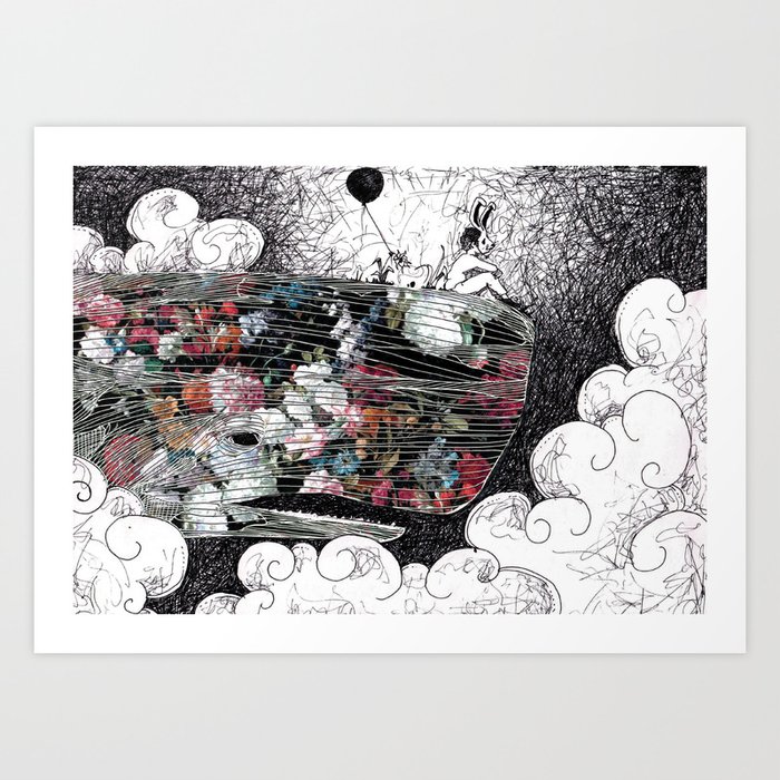 Cloud Orchestra Art Print
