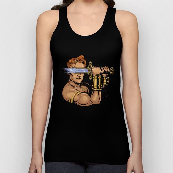 Late Night Barbarian Unisex Tank Top