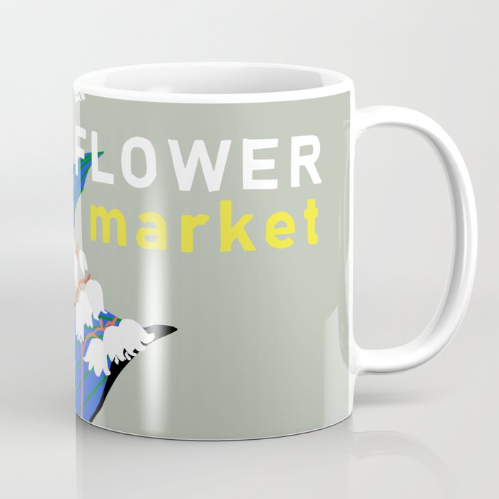 Flower Market New York Coffee Mug