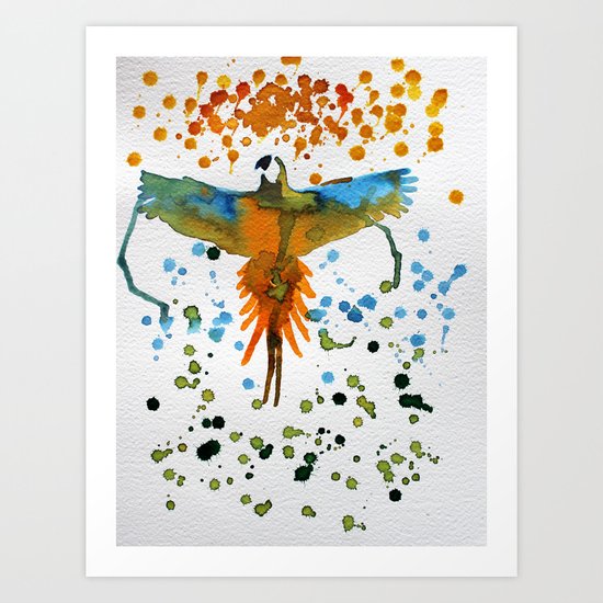 Ara Art Print
