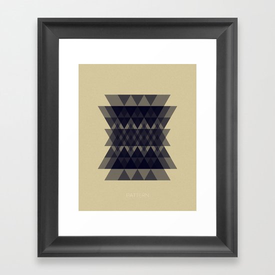 Pattern Framed Art Print