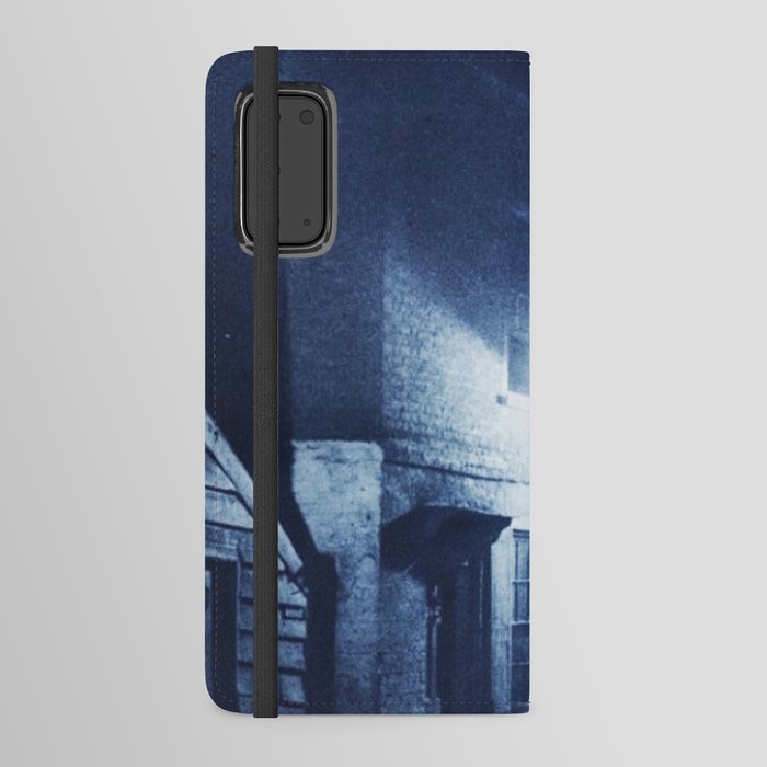 A dark spooky Gothic street Android Wallet Case