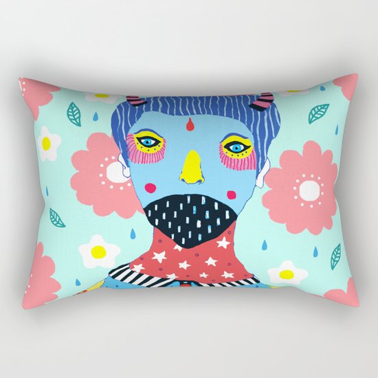 Make Me Colourful Rectangular Pillow