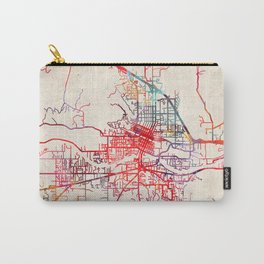 Grants Pass map Oregon OR Carry-All Pouch