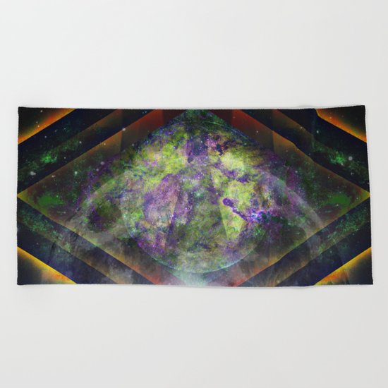 Parallel Worlds Beach Towel