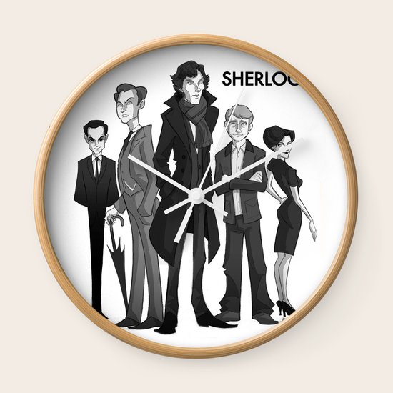 Sherlock Wall Clock