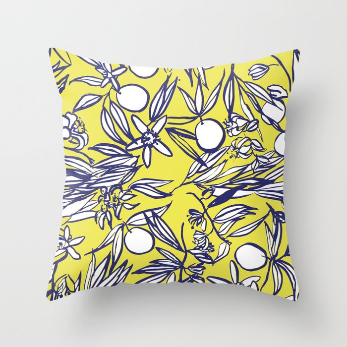 Citron throw pillows discount