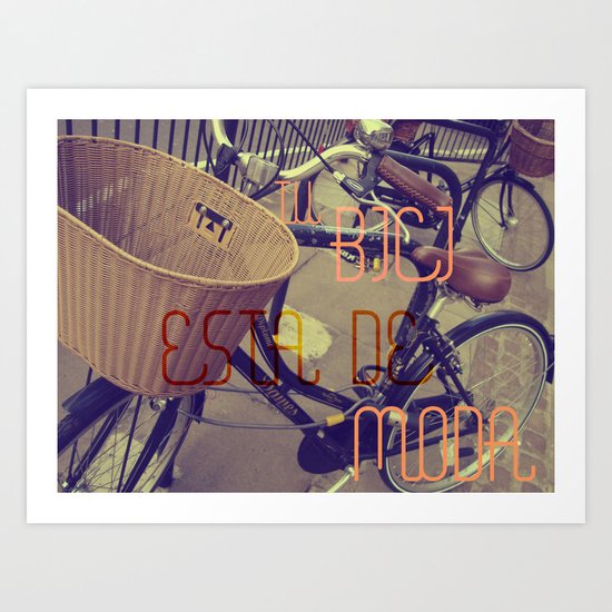 Palabras Art Print