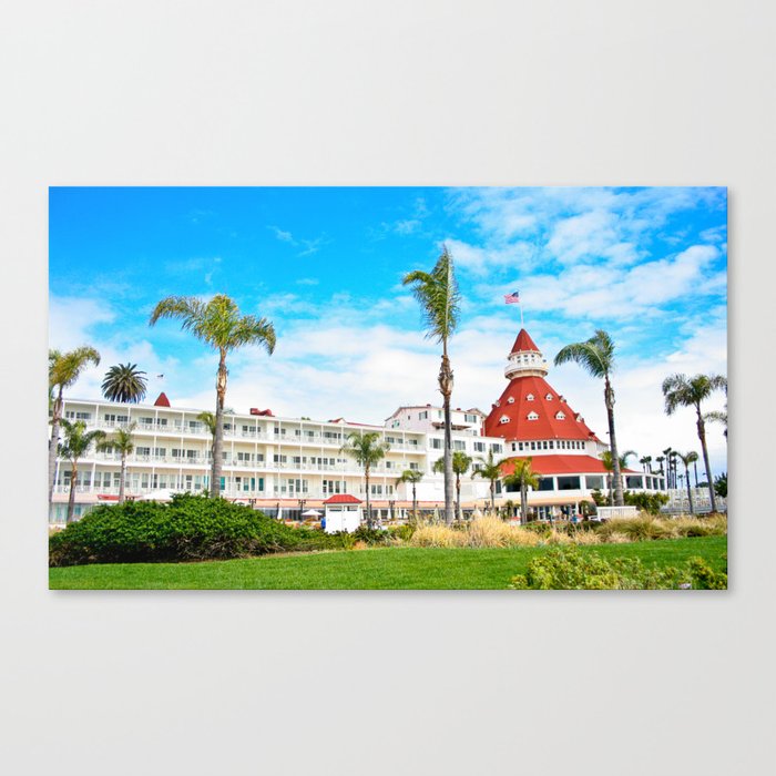 Hotel Del Coronado Canvas Print