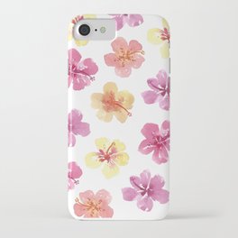 Tropical Flowers iPhone Case