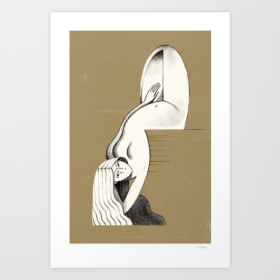 Pin-up #4 Art Print