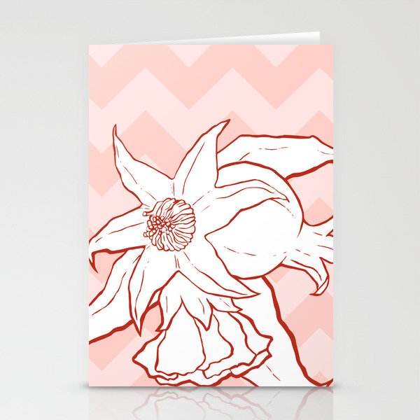Pomegranate Blossom: Color Stationery Cards