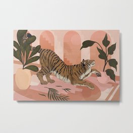 Easy Tiger Metal Print