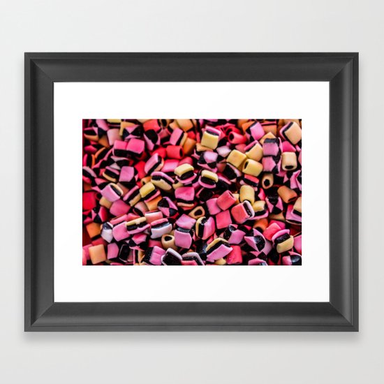 French Licorice Framed Art Print