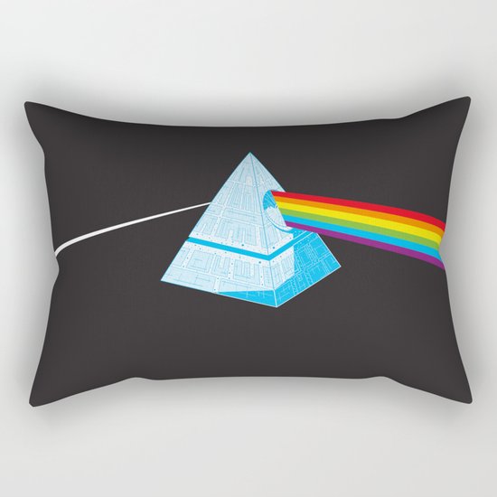 The Darth Side of the Moon: Episode V Hoth Rectangular Pillow