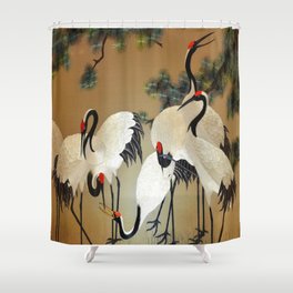 Kimono Cranes Shower Curtain