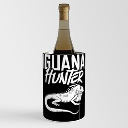Green Iguana Lizard Cage Hunting Reptile Wine Chiller