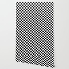 Black Checkered Wallpaper For Any Decor Style Society6