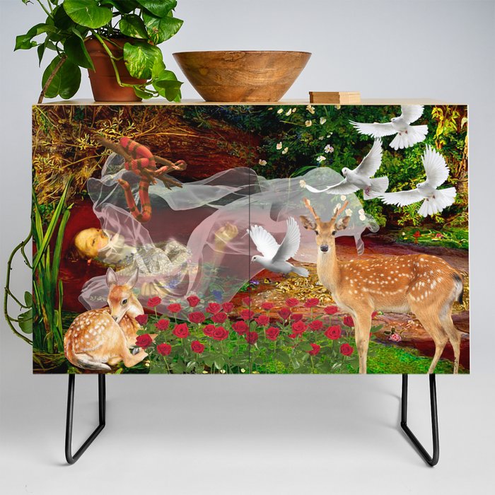 Where The Wild Roses Grow. Credenza